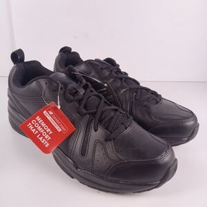 New Balance 608v5 Training Shoes Mens 12 Black Athletic Slip Resistant Comfort